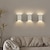 billiga Vägglampor för inomhusbelysning-vägglampa enkel led vägglampa med glödlampa modern harts inomhusväggbelysning up down spotlight sänglampa 110-240v 5w