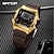 voordelige Digitaal Horloge-SANDA Heren Digitaal horloge Modieus Vrijetijdshorloge Polshorloge Stootvast Lichtgevend Stopwatch Wekker Aftellen TPU Horloge