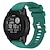 baratos Relógios Garmin-Pulseiras de Relógio para Garmin Garmin Instint Silicone Substituição Alça com ferramenta de remoção Ajustável Pulseira Esportiva Pulseira