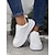 billiga Damsneakers-vita platåsneakers för kvinnor med fjärilsbroderier | lediga snörskor för vardagsbruk