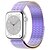 abordables correas de reloj de manzana-Bucle en Solo Loop Compatible con Apple Watch Correa 38mm 40mm 41mm 42mm 44mm 45mm 49mm cierre magnético Ajustable Acero Inoxidable correa de repuesto para iwatch Ultra 2 Series 9 8 7 SE 6 5 4 3 2 1