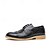 billiga Formell-brogue oxford skor för män med vintage texturerat konstläder | formell och avslappnad stil