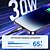 رخيصةأون كابلات الهاتف الخليوي-جوي روم كابل لايتنينج 30W 3.9 قدم USB C إلى Lightning 3 A خاصية الشحن السريع نايلون مضفر مضاعف المضادة للطي من أجل iPhone اكسسوارات الجوال