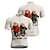 abordables Maillots pour hommes-Homme Maillot de cyclisme Graphique Manche Courte Cyclisme T-shirt Maillot avec 3 poches arrière VTT Vélo tout terrain Séchage Rapide Design Anatomique Évacuation de l'Humidité Respirant Des sports