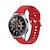 preiswerte Samsung-Uhrenarmbänder-Uhrenarmband für Samsung Galaxy Watch 3 45mm, Galaxy Wacth 46mm, Gear S3 Classic / Frontier, Gear 2 Neo Live Silikon Ersatz Gurt Verstellbar Sportarmband Armband