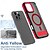 economico Cover per iPhone-telefono Custodia Per iPhone 16 15 14 Pro Max Plus Copertura Posteriore con Supporto Magnetico Resistente agli urti Retrò PC Silicone