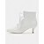 baratos Casual-botas femininas vintage de renda com cadarços de fita de cetim e saltos gatinho – sapatos de noiva elegantes para casamentos e eventos de inspiração vitoriana