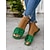 billiga Avslappnade sandaler-slip-on sandaler för kvinnor med rufsiga konstläderband, minimalistisk avslappnad stil för sommaroutfits och vardagskläder
