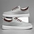 voordelige Herensneakers-heren casual veterschoenen van canvas – lichtgewicht ademende schoenen met leren accenten, perfect voor dagelijks gebruik en buitenactiviteiten
