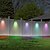 cheap Outdoor Wall Lights-1/2pcs Solar Outdoor Wall Light Courtyard Waterproof Wall Wash Light RGB Color Changing Villa Garden Fence Porch Landscape Decoration