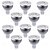 preiswerte LED-Spotleuchten-10 stücke led-strahler licht 5w mr16 4w led spot licht foco led lampe 12v für home hotel dect 3w