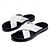 cheap Outdoor Sandals-Men's Casual Cross-Strap Sandals, Comfortable Faux Leather Summer Slide Shoes for Outdoor and Beach Wear
