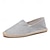 halpa Miesten loaferit ja nauhattomat kengät-miesten beige canvas espadrille-slip-on kengät juuttiköysipohjalla – mukavat kesäiset vapaa-ajan jalkineet