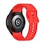 abordables Correas de reloj Samsung-Ver Banda para Samsung Galaxy 3 41mm Silicona Reemplazo Correa Ajustable Bucle en Solo Loop Pulsera