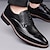 abordables Officiel-chaussures oxford classiques marron à bout golf pour hommes – chaussures habillées à lacets en similicuir pour les affaires et les occasions formelles