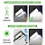 cheap Outdoor Wall Lights-Solar Courtyard Wall Lamp with Remote Control - Outdoor Decorative Waterproof Light with Motion Sensor, Atmosphere Lighting for Gardens &amp; Streets 1PC
