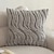 cheap Textured Throw Pillows-Water wave texture pillowcase three-dimensional plush simple home sofa cushion cover living room bedroom decorative cushion