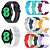abordables Correas de reloj Samsung-Ver Banda para Samsung Galaxy 3 41mm Silicona Reemplazo Correa Ajustable Bucle en Solo Loop Pulsera