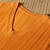 billiga Herrarnas Elite Tröjor &amp; Koftor-Herr Pullover tröja Sticka Ensfärgat V-hals Stickat Elegant Utomhus Hem Kläder Höst Vinter Svart Orange S M L