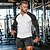 billige Vaffelstrikket t-shirt-Herre Vaffel T-shirt Vaffelskjorte T-shirt Tee Top Langærmet V-hals Forår &amp; Vinter Farveblok Mode Designer Basale Patchwork Gade Sport Afslappet / Hverdag Sort Grå Navyblå Top T-shirt til mænd