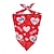 billige Bandanas og hatter-stilig hundebandana - mykt og absorberende kjæledyrskjerf for små mellomstore og store hunder og katter - perfekt kostymetilbehør