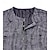 tanie Casualowa koszulka Henley-Męskie Koszula Henley z waflami Koszulki Krótki rękaw Jednokolorowe Równina Zabytkowe Shabby Chic Guziki Henley Codzienny Lato Wiosna i jesień Jasna kawa Czarny Szary Koszulka Henley
