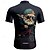 abordables Maillots pour hommes-Homme Maillot de cyclisme Graphique Manche Courte Cyclisme T-shirt Maillot avec 3 poches arrière VTT Vélo tout terrain Séchage Rapide Design Anatomique Évacuation de l&#039;Humidité Respirant Des sports