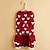 abordables Vêtements &amp; accessoires-Chien Pull Robe Le style mignon Doux Hiver Chaud Mode Confortable Extérieur Quotidien Intérieur Vêtements pour chiens for Small Moyen