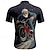 abordables Maillots pour hommes-Homme Maillot de cyclisme Graphique Manche Courte Cyclisme T-shirt Maillot avec 3 poches arrière VTT Vélo tout terrain Séchage Rapide Design Anatomique Évacuation de l'Humidité Respirant Des sports