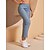 economico Abbigliamento da golf femminile-Per donna Pantaloni da golf Rosa baby Blu denim Nero Pantaloni Abbigliamento da golf da donna Abbigliamento Abiti Abbigliamento