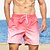 economico boxer da bagno da uomo-Per uomo Boxer da mare Pantaloncini da mare Boxer da surf Costume da bagno A cordoncino Con tasche Nuoto Surf Spiaggia Sport acquatici Gradiente Estate Primavera