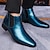 levne Boty Chelsea-pánské fialové lakované chelsea boots z umělé kůže s elastickým goringem – stylová ležérní i společenská obuv