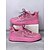 voordelige Damessneakers-Dames Sneakers Glitter kristal pailletten juwelen Dagelijks Pailletten Platte hak Ronde Teen Casual Comfortabel Studentikoos Imitatieleer Glitter Veters Zilver Rose Roze