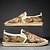 preiswerte Herrenpantoletten &amp; -slipper-Espadrilles-Schlupfschuhe aus Canvas mit Animalprint und Juteseilsohle für Herren – bequemes, lässiges Sommerschuhwerk