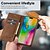 billige iPhone-etuier-telefon Etui Til iPhone 16 15 14 Pro Max Plus 13 12 11 Pro Max Mini Flip cover Med stativ Magnetisk Kortplads Kontor / Business TPU PU Læder