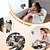 cheap Phone Holder-Shower Phone Holder Portable Magnetic Suction Cup Phone Holder for Bathroom Mirror Kitchen Compatible with All Mobile Phone Phone Accessory