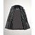 abordables Manteaux &amp; vestes-Homme Veste d&#039;hiver gothique Caban Vacances du quotidien Automne hiver Polyester Chaud Vestimentaire Vêtements d&#039;extérieur Vêtement Tenue Mode Classique Plein Poche Revers Boutonnage Simple