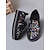 preiswerte Damen-Sneaker-Schwarze Damen-Slipper mit Pailletten und Strassbesatz - glitzernde Freizeitschuhe für Partys und den Alltag