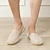 halpa Miesten loaferit ja nauhattomat kengät-miesten beige canvas espadrille-slip-on kengät juuttiköysipohjalla – mukavat kesäiset vapaa-ajan jalkineet