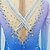 ieftine Rochii de patinaj artistic-Rochie de Patinaj Artistic Pentru femei Fete Πατινάζ στο πάγο Rochii Violet Mâneci cu Gaura Tiv Asimetric Plasă Înaltă Elasticitate Antrenament Competiție Ținută Patinaj Clasic Cristale / Strasuri