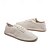 economico Sneakers da uomo-scarpe espadrillas da uomo in tela beige con lacci e suola in corda di juta – comode calzature estive casual