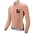 billige Trøjer til mænd-Herre Cykeltrøje Langærmet Vinter Cykel T-shirt Trøje med 3 baglommer Bjerg Cykling Åndbart Hurtigtørrende Anatomisk design Anti Sved Mørk Lyserød Hvid Lys pink Ørn Sport Tøj