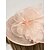 billige Coiffer-Fjær Nett Fascinatorer Kentucky Hatter Hodepryd med Fjærhatt Blomster 1 PC Bryllup Hesteløp Damers Dag Melbourne Cup Hodepryd å imponere Race Day Dress