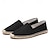 halpa Miesten loaferit ja nauhattomat kengät-miesten beige canvas espadrille-slip-on kengät juuttiköysipohjalla – mukavat kesäiset vapaa-ajan jalkineet