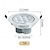 tanie Oświetlenie podtynkowe LED-led downlight 7w reflektor sufitowy lampa wpuszczana oświetlenie domu do kuchni salonu łazienki 2/4 szt