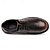 economico Casuale-scarpe oxford stringate in similpelle nera da uomo con cuciture rosse – calzature eleganti, formali e casual per lavoro, affari e uso quotidiano