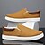 voordelige Hereninstappers &amp; loafers-heren casual instappers van canvas – lichtgewicht ademende loafers voor dagelijks gebruik, reizen en buitenactiviteiten