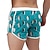 ieftine Animale și păsări-Bărbați Animal Pinguin Pantaloni Scurți de Înot Pantaloni Scurti Chiloți Înot Talie medie Modă Designer Surf Concediu Plajă Buzunar Cordon Talie elastică Designer Îmbrăcăminte