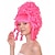 billige Historiske parykker-Kvinders neon pink Marie Antoinette historisk paryk fransk kolonial stil til karneval parykker