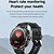 cheap Smartwatch-D11 Smart Watch 1.46 inch Smartwatch Fitness Running Watch Bluetooth Pedometer Call Reminder Sleep Tracker Compatible with Android iOS Women Men Long Standby Hands-Free Calls Waterproof IPX-0 51mm
